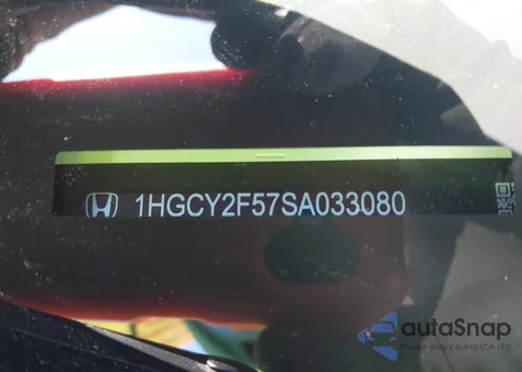 2025 Honda Accord Hybrid Sport z USA, uszkodzony, nr VIN 1HGCY2F57SA033080